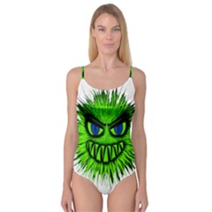 Monster Green Evil Common Camisole Leotard 