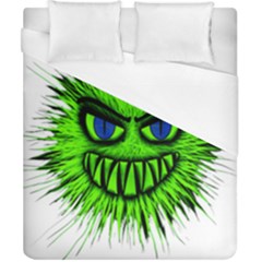 Monster Green Evil Common Duvet Cover (california King Size)