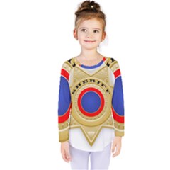 Sheriff S Star Sheriff Star Chief Kids  Long Sleeve Tee