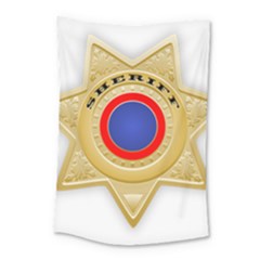 Sheriff S Star Sheriff Star Chief Small Tapestry