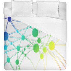 Network Connection Structure Knot Duvet Cover (king Size)