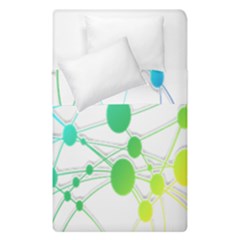 Network Connection Structure Knot Duvet Cover Double Side (single Size)