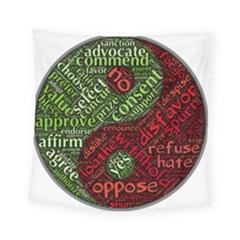 Tao Duality Binary Opposites Square Tapestry (small)