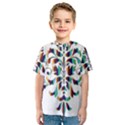 Damask Decorative Ornamental Kids  Sport Mesh Tee View1