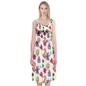 Doodle Pattern Midi Sleeveless Dress View1