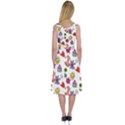 Doodle Pattern Midi Sleeveless Dress View2