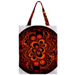 Fractals Ball About Abstract Zipper Classic Tote Bag