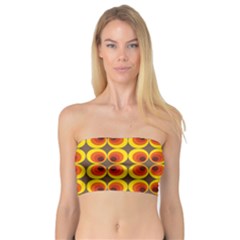 Seventies Hippie Psychedelic Circle Bandeau Top