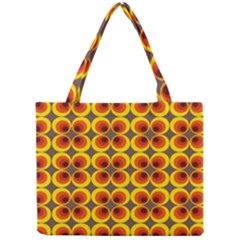 Seventies Hippie Psychedelic Circle Mini Tote Bag