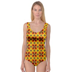 Seventies Hippie Psychedelic Circle Princess Tank Leotard  by Nexatart