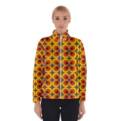 Seventies Hippie Psychedelic Circle Winterwear by Nexatart