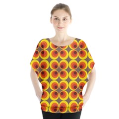 Seventies Hippie Psychedelic Circle Blouse