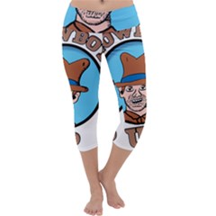 Cowboy Up Capri Yoga Leggings