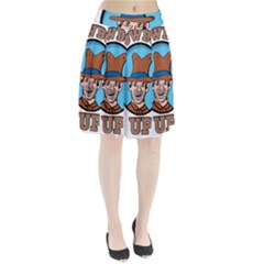 Cowboy Up Pleated Skirt