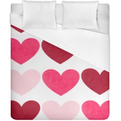 Valentine S Day Hearts Duvet Cover (california King Size)