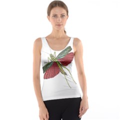 Grasshopper Insect Animal Isolated Tank Top by Nexatart