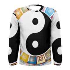 Yin Yang Eastern Asian Philosophy Men s Long Sleeve Tee by Nexatart