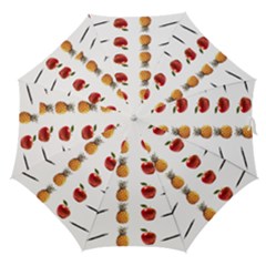 Ppap Pen Pineapple Apple Pen Straight Umbrellas by Nexatart