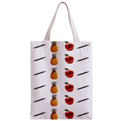 Ppap Pen Pineapple Apple Pen Zipper Classic Tote Bag by Nexatart