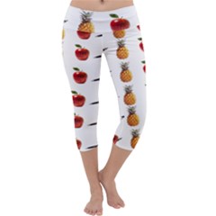 Ppap Pen Pineapple Apple Pen Capri Yoga Leggings by Nexatart