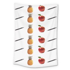 Ppap Pen Pineapple Apple Pen Large Tapestry by Nexatart