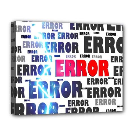 Error Crash Problem Failure Deluxe Canvas 20  X 16   by Nexatart