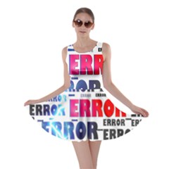 Error Crash Problem Failure Skater Dress by Nexatart