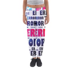 Error Crash Problem Failure Women s Jogger Sweatpants by Nexatart