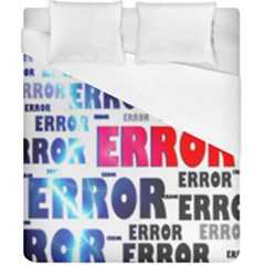 Error Crash Problem Failure Duvet Cover (california King Size)