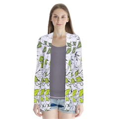 Floral Pattern Background Cardigans by Nexatart