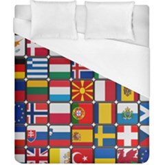 Europe Flag Star Button Blue Duvet Cover (california King Size)