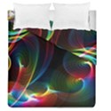 Abstract Rainbow Twirls Duvet Cover Double Side (Queen Size) View2