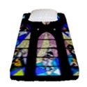 Art Church Window Fitted Sheet (Single Size) View1