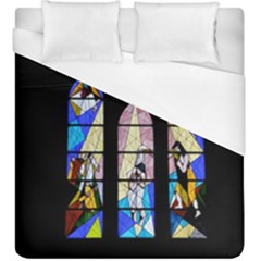 Art Church Window Duvet Cover (king Size)