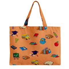 School Rocks! Zipper Mini Tote Bag by athenastemple