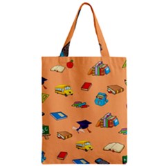 School Rocks! Zipper Classic Tote Bag by athenastemple