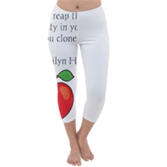 Fruit Of Education Capri Winter Leggings 