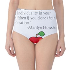 Fruit Of Education High-waist Bikini Bottoms by athenastemple