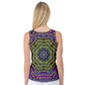 Wonderful Peace Flower Mandala Women s Basketball Tank Top View2