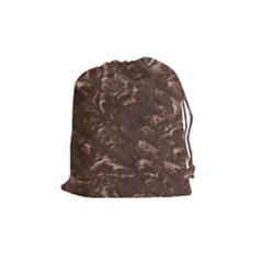 Brown Pouch - Medium Drawstring Pouch (medium)