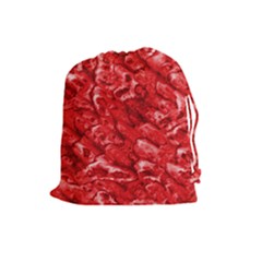 Red Pouch - Large Drawstring Pouch (large) by TheDean