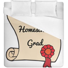 2017 Homeschool Grad! Duvet Cover (king Size)