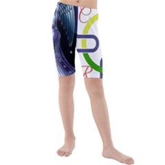 Logo 1481988059411  Img 1474578215458 Logo1 Img 1471408332494 Kids  Mid Length Swim Shorts