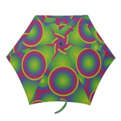 Background Colourful Circles Mini Folding Umbrellas