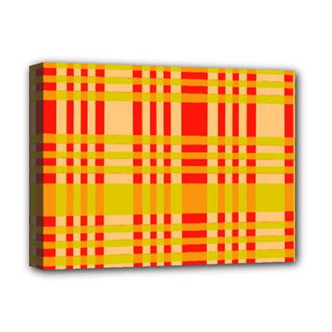 Check Pattern Deluxe Canvas 16  X 12  