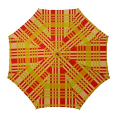 Check Pattern Golf Umbrellas