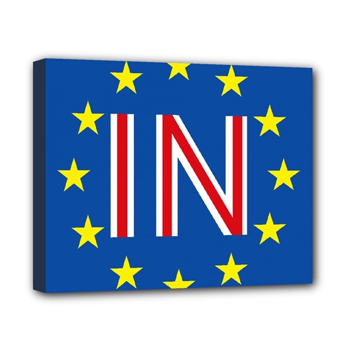 Britain Eu Remain Canvas 10  x 8 