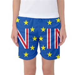 Britain Eu Remain Women s Basketball Shorts