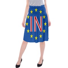 Britain Eu Remain Midi Beach Skirt