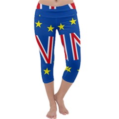 Britain Eu Remain Capri Yoga Leggings by Nexatart